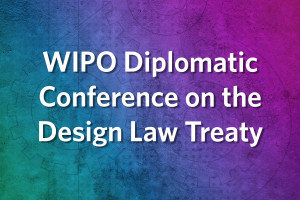 World Intellectual Property Organization Diplomatic Conference on the Design Law Treaty.