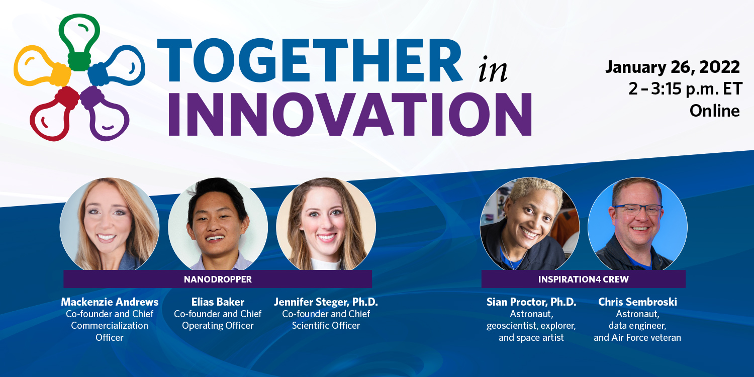 Together in innovation -- January 26, 2:00 pm ET