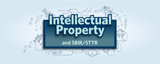 Intellectual Property and SBIR/STTR event series logo