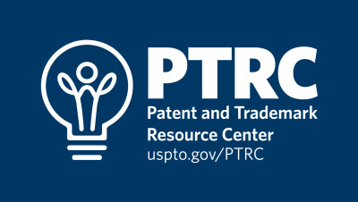 Patent and Trademark Resource Center (PTRC) logo