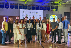 Director Vidal visited Garey High School in Pomona, California to congratulate students