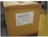 logo of Vecrus on white packing label located on brown moving box