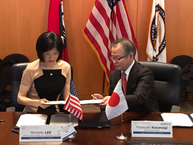 Michelle K. Lee signs MOU with JPO