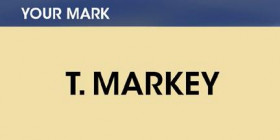 Your mark -- T. Markey