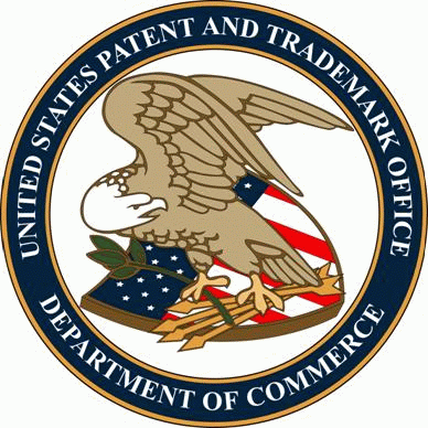 Logo United States Patent and trademark office department of Commerce