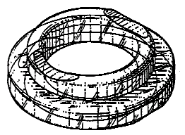 Figure 2. Example of a design for an egg display stand with opening.   
