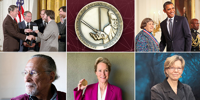 Collage of several NMTI Laureates