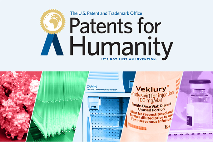Patents for Humanity COVID logo