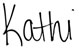 Signature as Kathi