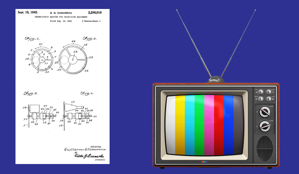 Early color tv transmission system