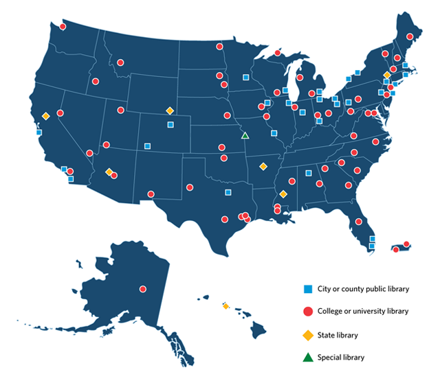 PTRC Locations by State