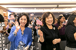 Newly naturalized citizens at the USPTO 