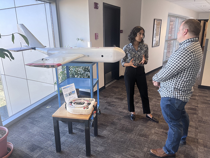 Parikha Mehta at NOAA's Global Monitoring Laboratory