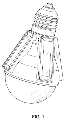 Image: Patent drawing of Nokero solar light