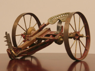 Patent Model of a two wheeled object