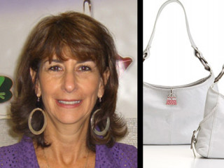 Sandy Stein and her invention the Finders Key Purse