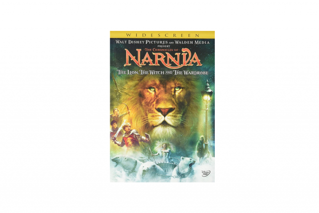 First example showing how the film title portion The Chronicles of Narnia appears for one of the films in the series. The film is The Lion, The Witch, and The Wardrobe.