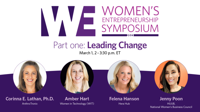 Women's Entrepreneurship Symposium -- Part 1: Leading Change