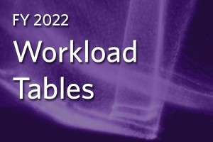 2022 workload tables