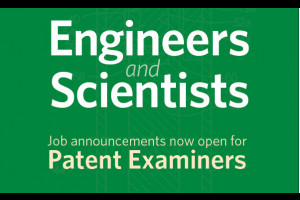 Cover of bnroCover of brochure, "engineers and scientists - job announcements now open for patent examiners