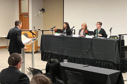 PTAB and TTAB judges holding live hearings at the University of Oregon Law School in Portland, OR.