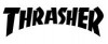 Thrasher logo in black font