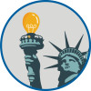 Design Patent icon depicting the statue of liberty