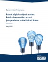 Patent eligible subject matter: Public views on the current jurisprudence in the U.S.