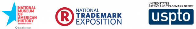 Behring Center, Trademark Expo and USPTO logos
