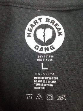 Trademark example- clothing label