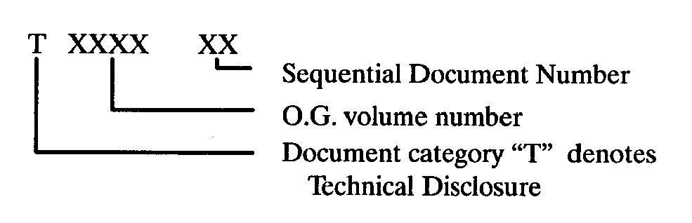 Example of Defensive Publication Number beginning Nov. 1980