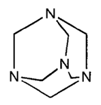 FIGURE 2. Hexamethylene tetramine
