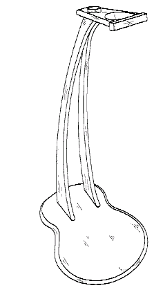 Figure 2. Example of a design for a musical instrument stand.
