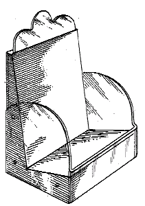 Figure 1. Example of a design for a magazine rack.
