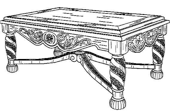 Figure 2. Example of a design for a table with scroll.
