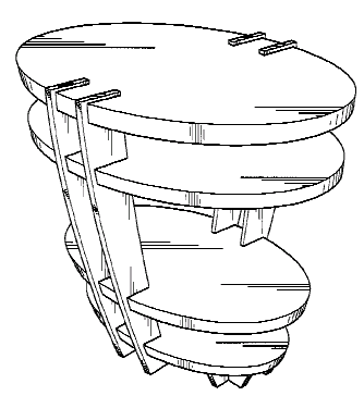 Figure 1. Example of a design for a table.
