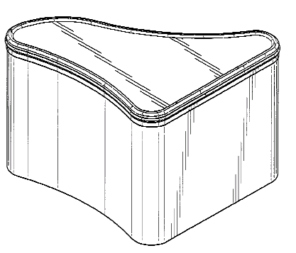 Figure 2. Example of a design for an end table with unitary pedestal.   
