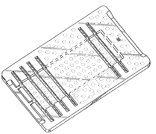 Figure 1. Example of a design for a table top understructure.
