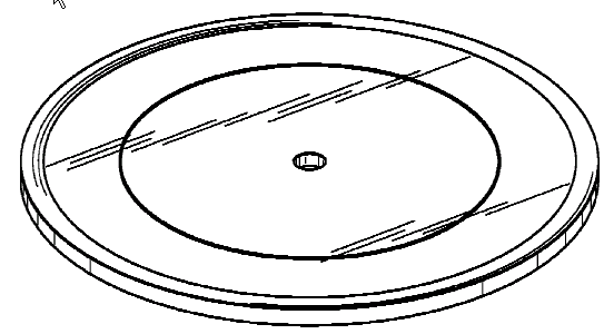 Figure 1. Example of a design for a table top.
