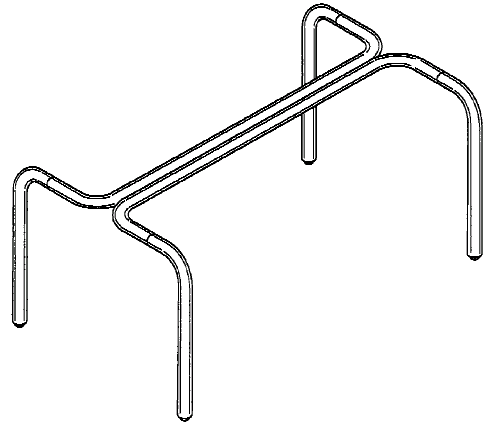 Figure 2. Example of a design for a tubular table base.   
