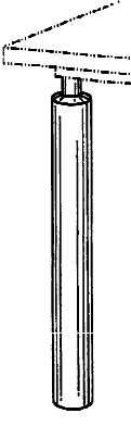 Figure 1. Example of a design for a straight table leg.
