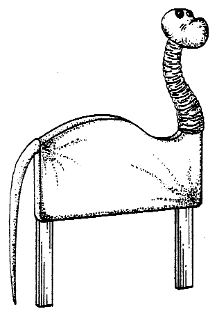 Figure 1. Example of a design for an animate bed headboard.

