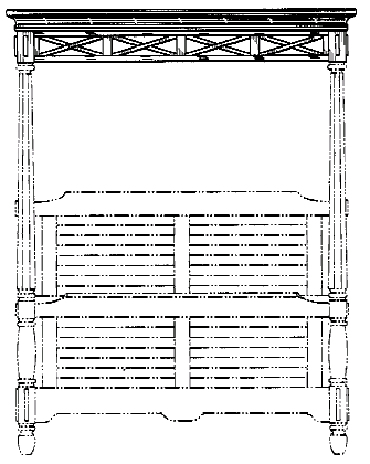 Figure 1. Example of a design for a furniture canopy.

