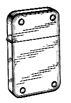 Example of a design for a lighter that is bilaterally symmetrical.
