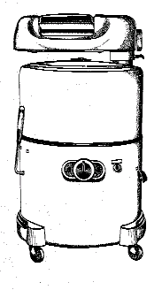 Caption:	 Example of a design for a dishwasher with an externalwringer.
