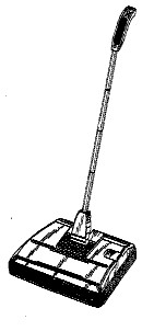Caption:	 Example of a design for a carpet sweeper.
